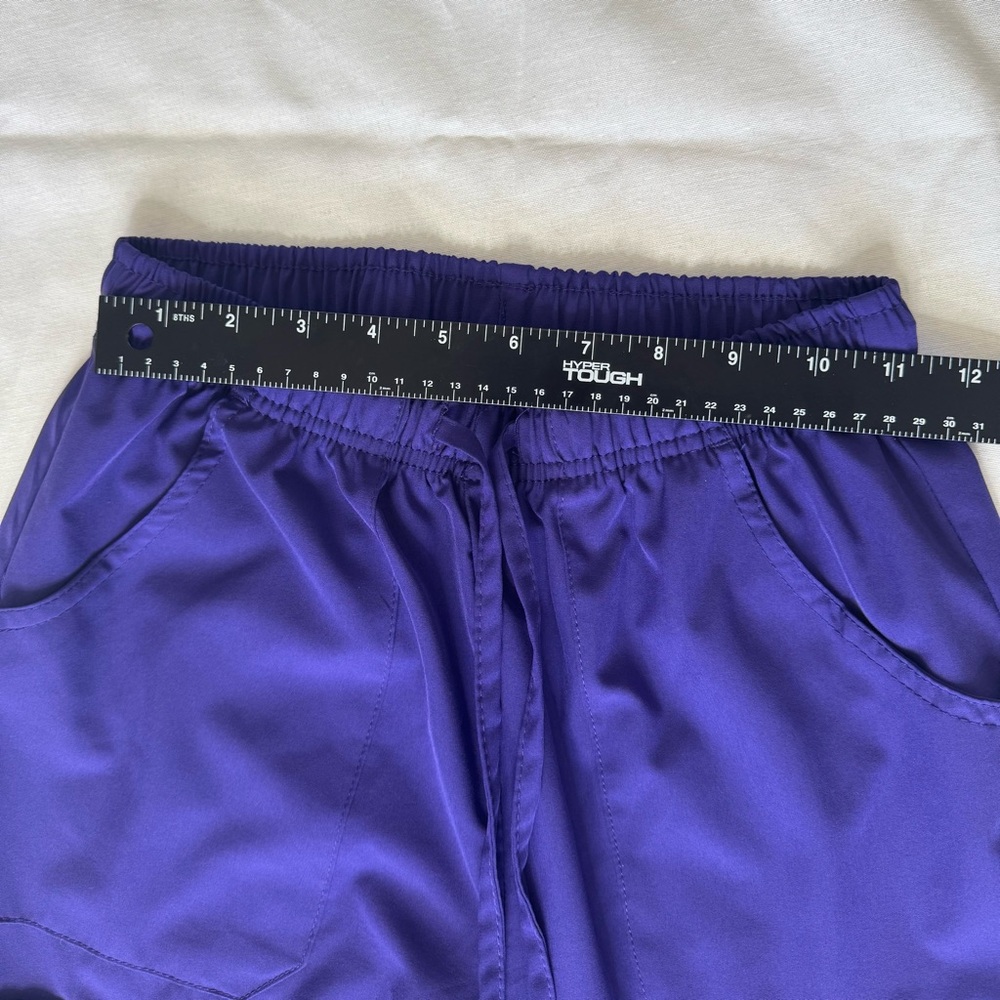Hey Medical Uniform Scrub Pants Purple Style H3124 Size XS - Picture 7 of 9